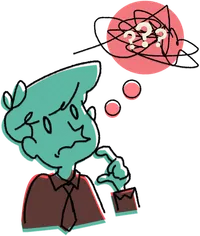Confused student